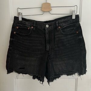 American Eagle Outfitters Black Jean Shorts